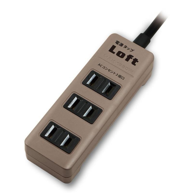 聖岡科技 工業風延長線 2P 3插 延長線 6尺 /1.8米 15A 奶茶色/黑色 壁插 插座-細節圖6