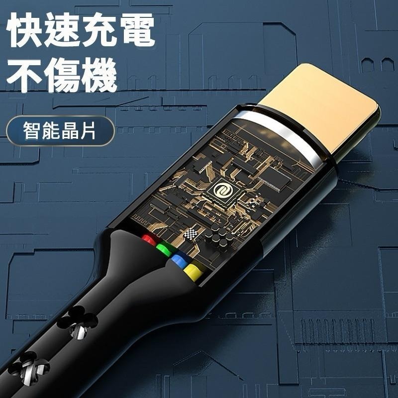 PD快充線 傳輸線 超導快充充電線 雙TypeC充電線 雙C 60W i15適用 C to L-細節圖8