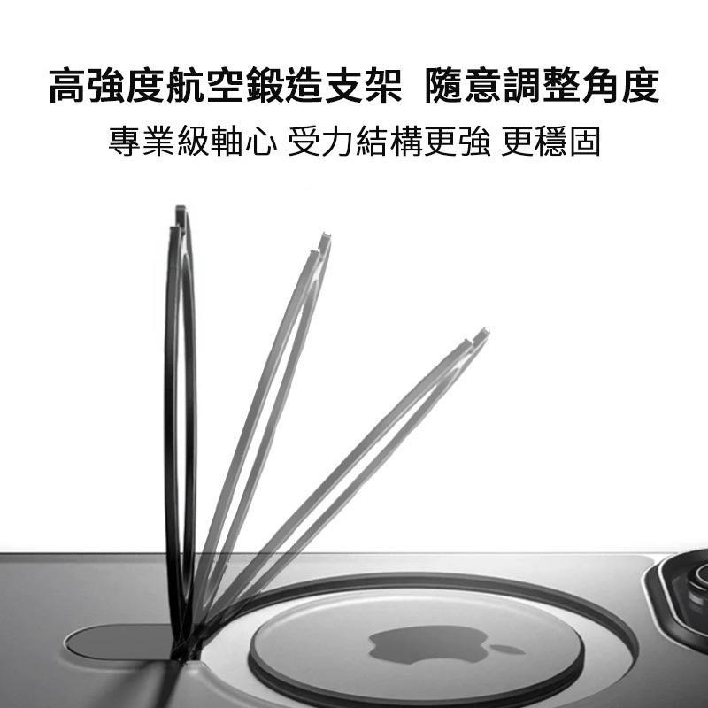 磁吸無線充手機殼 磁吸殼 手機架 手機支架 防摔殼 手機殼 適用 iPhone 16 15 14 13 12 11-細節圖2