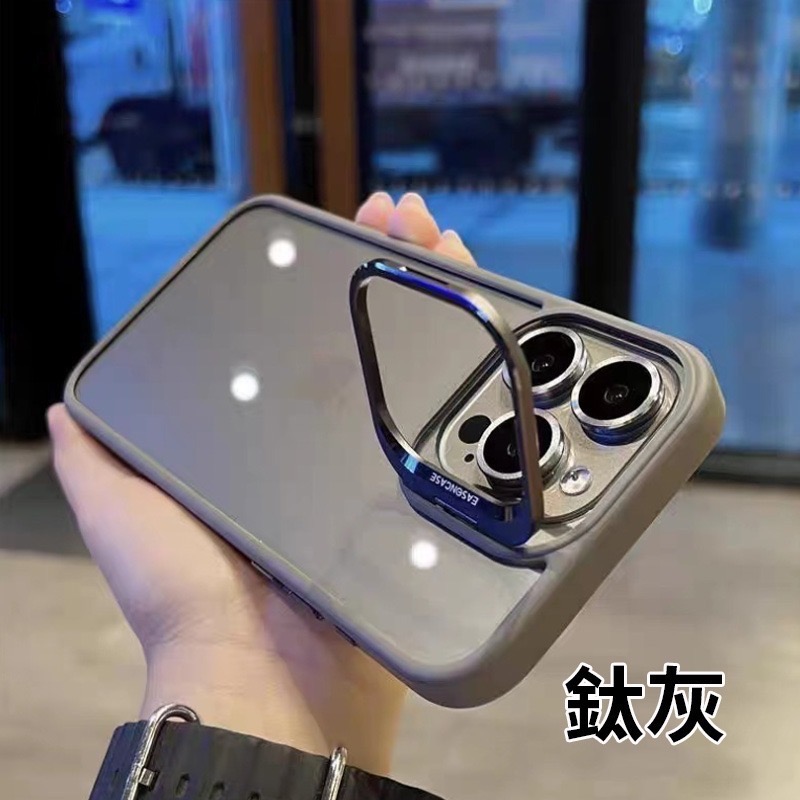 隱形支架 鏡頭框支架 鏡頭框手機架 防摔殼  保護殼 手機殼 適用 iPhone15 14 13 12 11 贈鏡頭貼-規格圖6