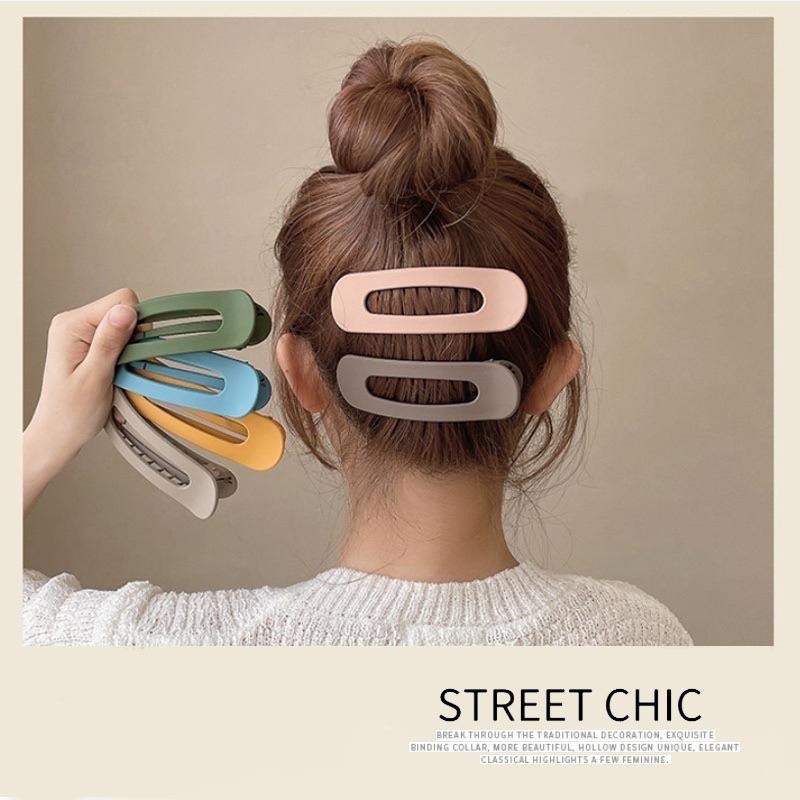 韓系髮夾 磨砂霧面髮夾 一字夾 鴨嘴夾 一字夾 邊夾 瀏海髮夾 可愛髮夾 髮飾 髮夾 邊夾-細節圖3