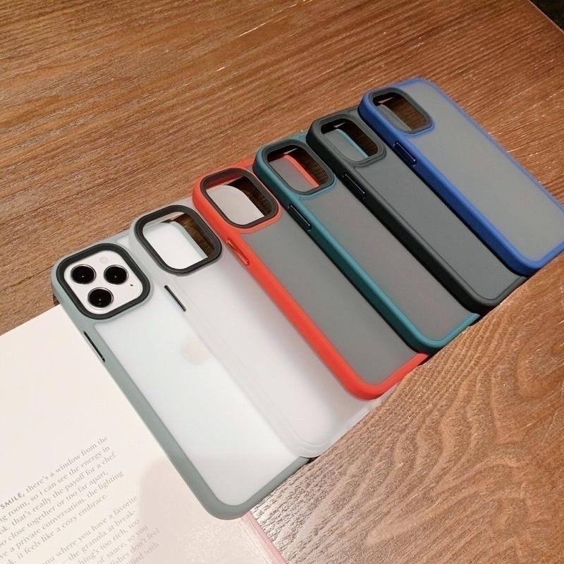 磨砂殼 防指紋 軍規防摔殼 鏡頭加高 iPhone14系列 iPhone15系列 iPhone16系列-細節圖8