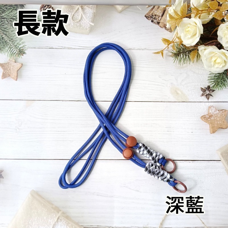 長款_深藍+透明扣環卡片