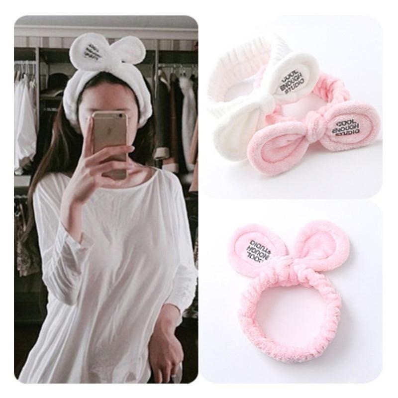 小紅書推薦款 蝴蝶結洗臉髮帶 洗臉髮帶 髮圈 吸水手腕圈 吸水腕帶 化妝髮圈 運動 居家好物 防濺水 髮箍 髮束-細節圖6