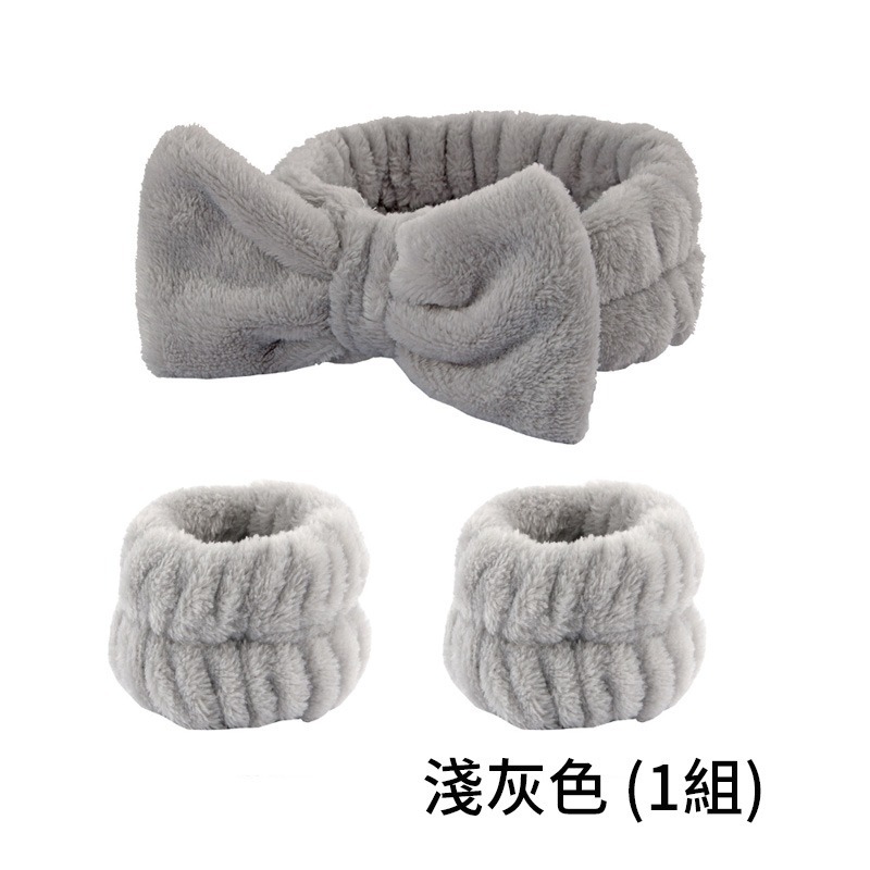 小紅書推薦款 蝴蝶結洗臉髮帶 洗臉髮帶 髮圈 吸水手腕圈 吸水腕帶 化妝髮圈 運動 居家好物 防濺水 髮箍 髮束-規格圖8