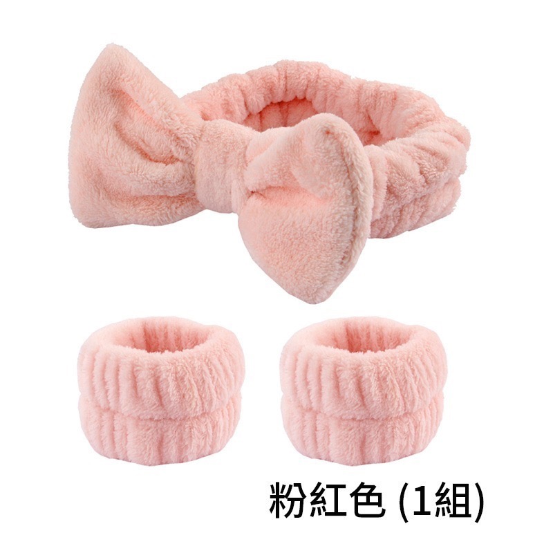 小紅書推薦款 蝴蝶結洗臉髮帶 洗臉髮帶 髮圈 吸水手腕圈 吸水腕帶 化妝髮圈 運動 居家好物 防濺水 髮箍 髮束-規格圖8