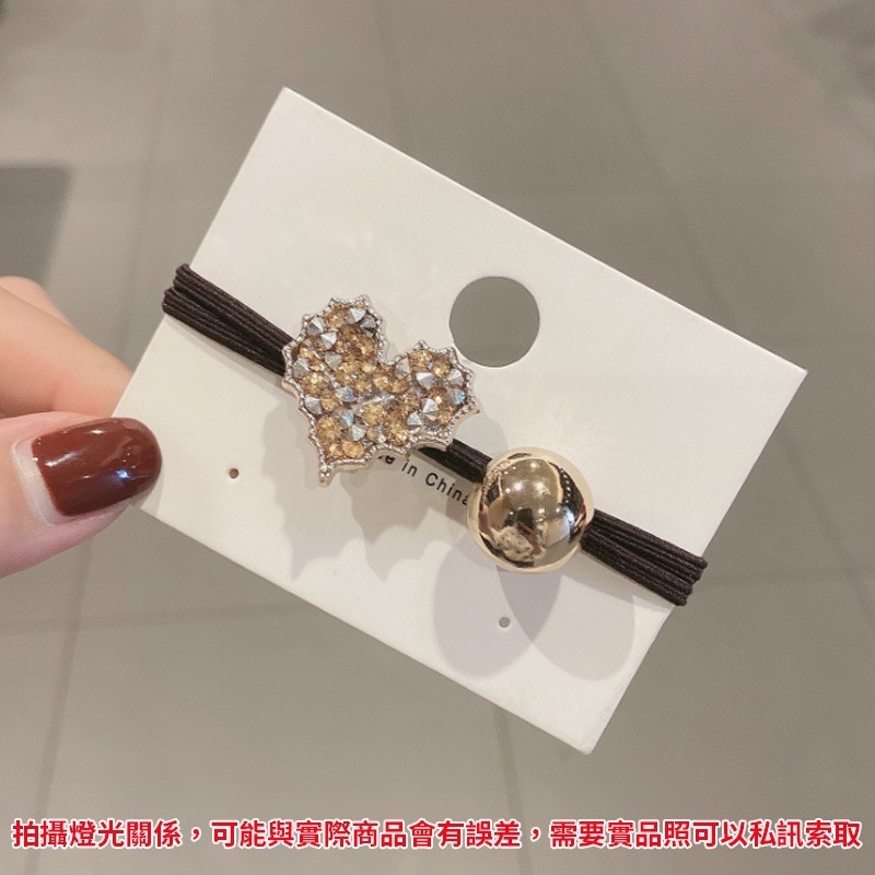 韓版 東大門 髮圈珍珠 水晶 髮束 髮圈 珍珠 糖果球 髮飾 扎馬尾 低馬尾 丸子頭 髮繩 彈力髮圈 橡皮圈 粗綁繩-規格圖9