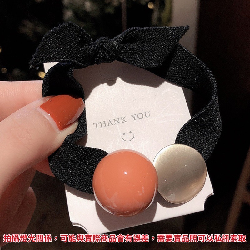 寬綁帶糖果球_黑色