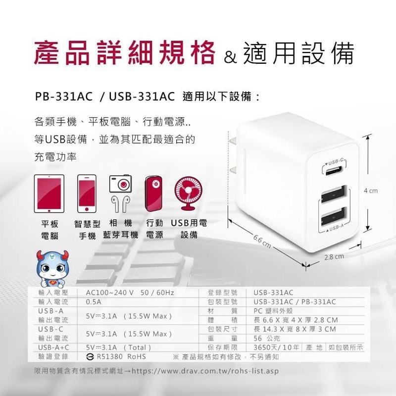 聖岡科技 PD快充充電器 PD快充頭 PD快充 USB充電器 USB充電頭 充電器 豆腐頭 快充頭 快充 PD+QC-細節圖8