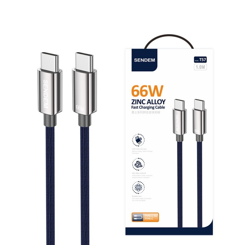 充電線 雙TypeC合金充電線 PD快充線 蘋果充電線 手機/筆電可充-規格圖6