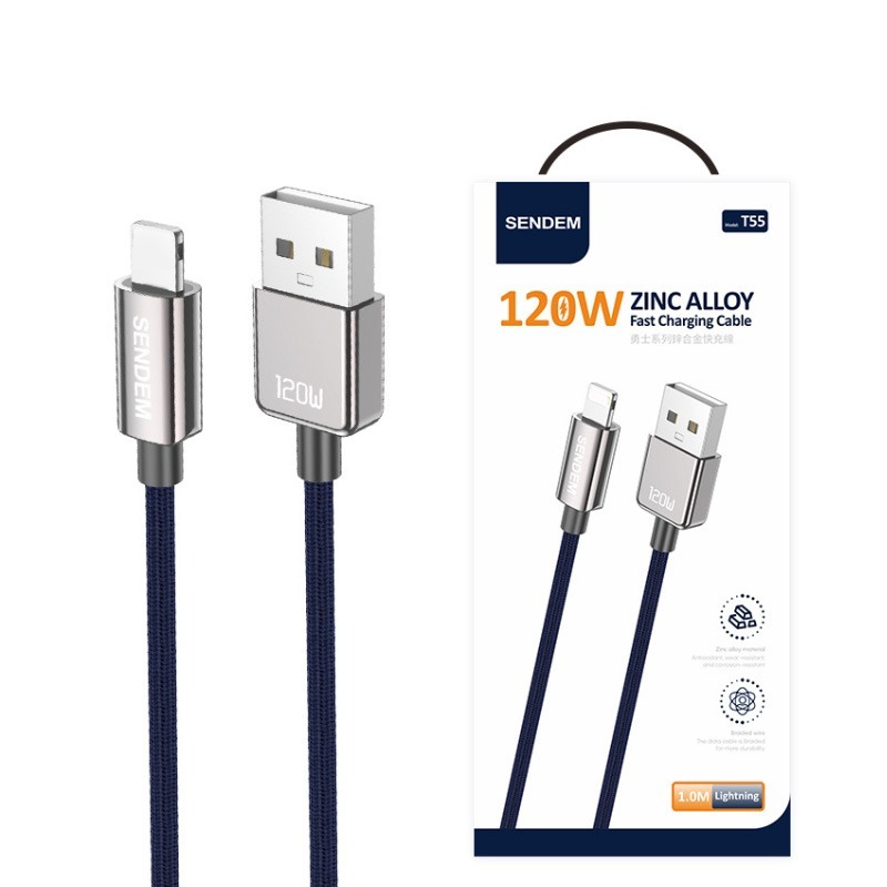 TypeA to 蘋果 120W 1米