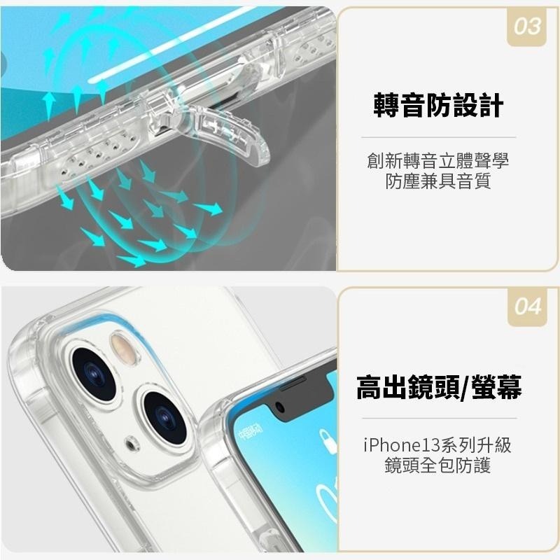 LEEU iPhone轉音殼 iPhone13 iPhone13Pro iPhone13ProMax  防摔殼 帶防塵塞-細節圖4