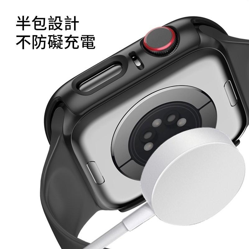 一體式保護殼 保護貼 手錶殼 錶殼 螢幕保護殼 Apple Watch 7 SE 6 5 4 3 2 1 iWatch-細節圖3