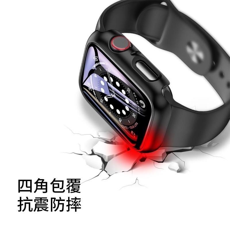 一體式保護殼 保護貼 手錶殼 錶殼 螢幕保護殼 Apple Watch 7 SE 6 5 4 3 2 1 iWatch-細節圖4