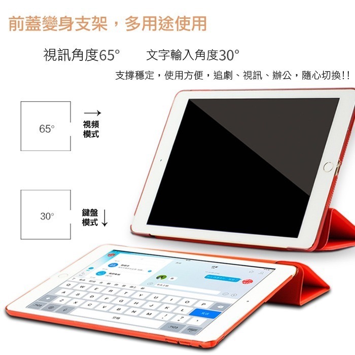 iPad 234567 mini 12345 Air 234皮套 平板保護套 智能保護套 全包邊矽膠軟殼-細節圖5