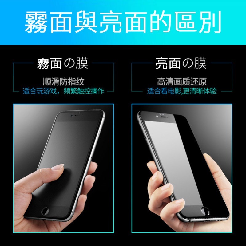 iPhone Air 16 15 14 Plus 13 12 11 Pro 手機保護貼 霧面磨砂抗指紋 鋼化玻璃貼-細節圖2