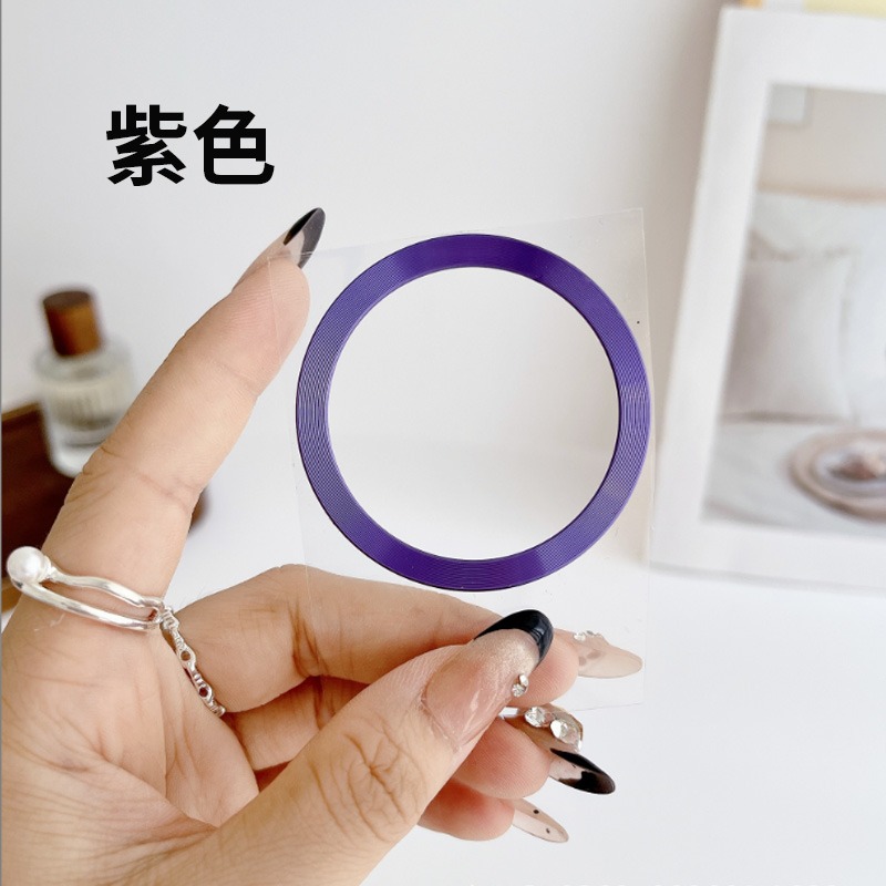 磁吸引磁片 CD紋引磁片 黏貼引磁片 CD雷射紋磁吸片 磁吸環 磁吸圈 磁吸貼片 MagSafe 磁吸 手機殼引磁片-規格圖8