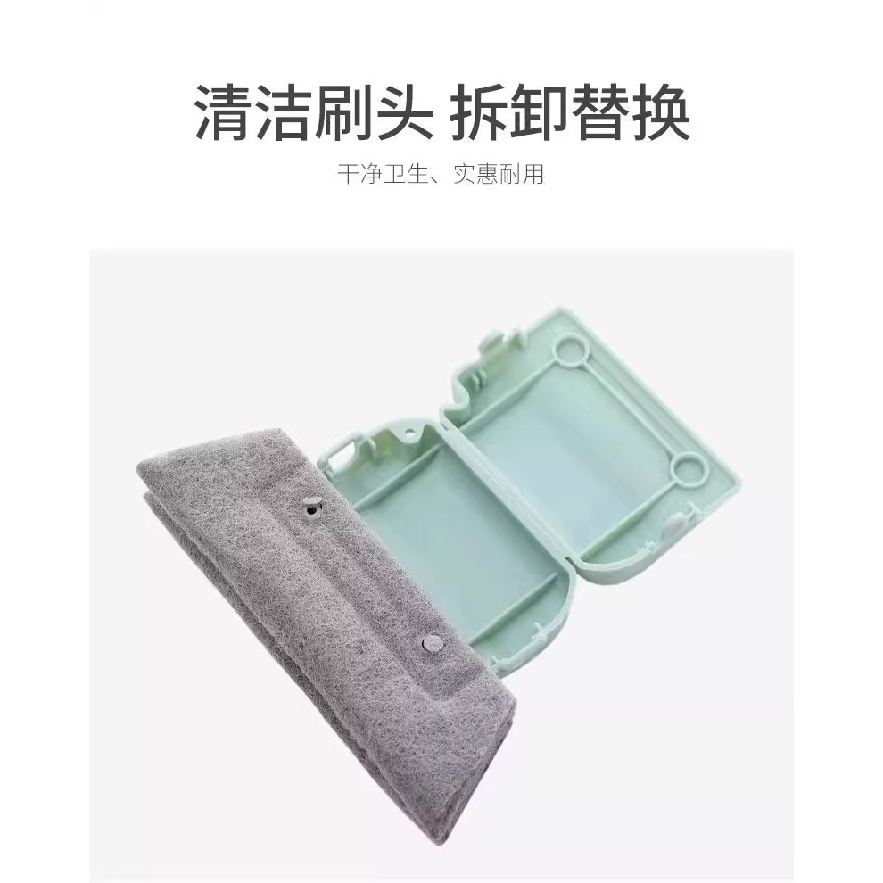 窗縫清潔刷｜門窗縫隙刷｜窗台凹槽清理神器｜輕鬆去汙｜家用打掃必備小工具-細節圖5