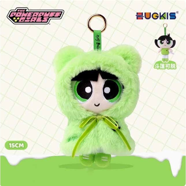 【飛天小女警】毛毛娃娃｜毛毛斗篷公仔｜正版可愛絨毛玩具｜棉花娃娃｜收藏禮物擺飾-細節圖2