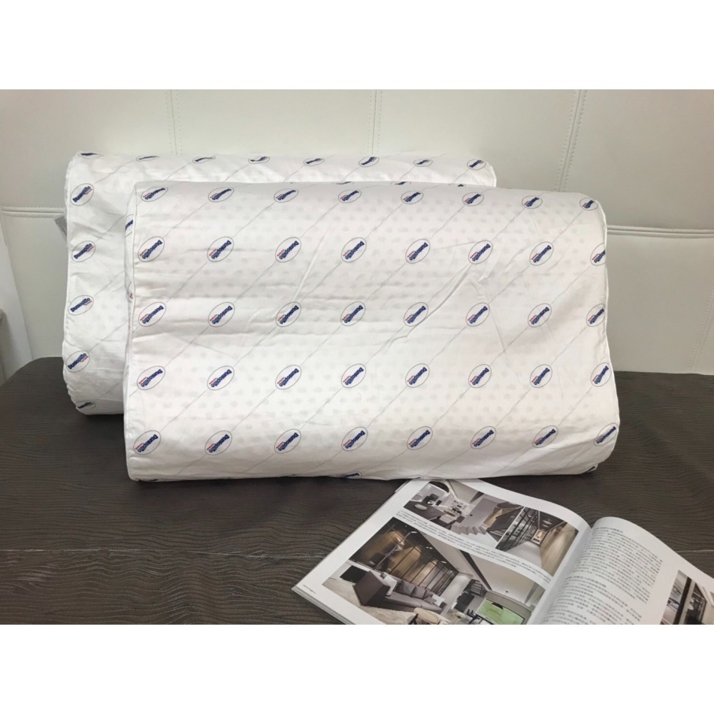 【爽眠工房】英國百年品牌登祿普Dunlopillo - 純天然乳膠枕 平面款/人體工學款-細節圖4