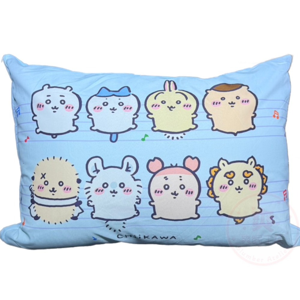 【爽眠工房】🥰吉伊卡哇🥰萌系補給站 床包組 被套 枕頭 枕頭套 天絲 水洗枕 四季涼被 MIT台灣製 兩用被套-規格圖9