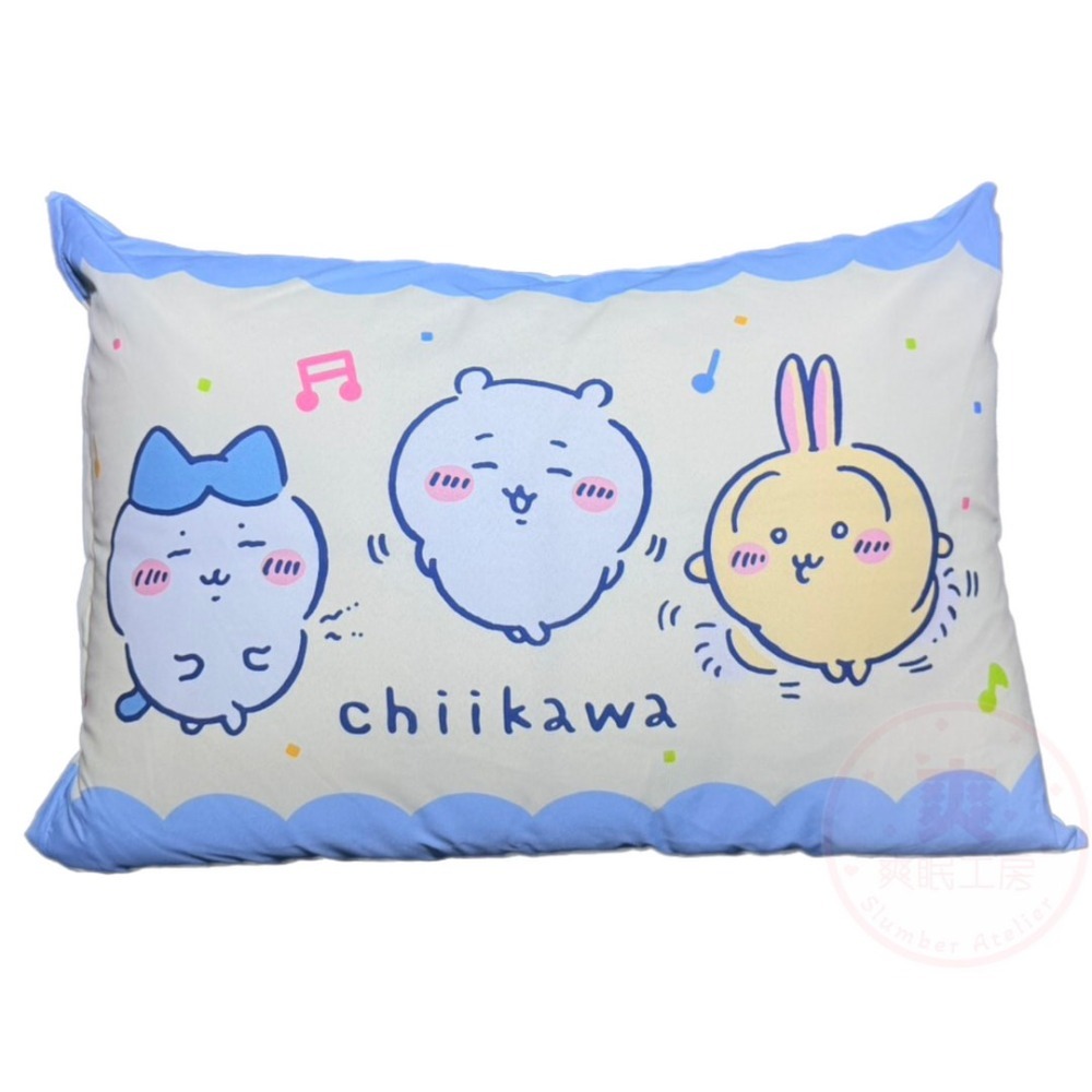 【爽眠工房】🥰吉伊卡哇🥰萌系補給站 床包組 被套 枕頭 枕頭套 天絲 水洗枕 四季涼被 MIT台灣製 兩用被套-規格圖9