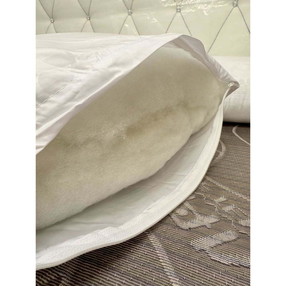 【爽眠工房】蒙娜麗莎 防螨 抗菌 壓縮枕 星級酒店標準工藝 MIT 台灣精製 緹花表布 枕頭 枕芯 美式枕-細節圖3