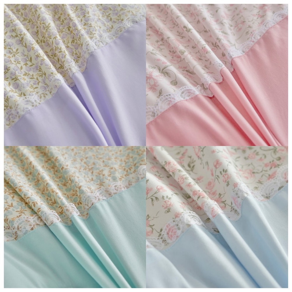 【爽眠工房】整件可水洗🛁韓版釜山浪漫蕾絲抱抱被💕經典韓版碎花 透氣舒適 觸感蓬鬆 整件水洗-細節圖4