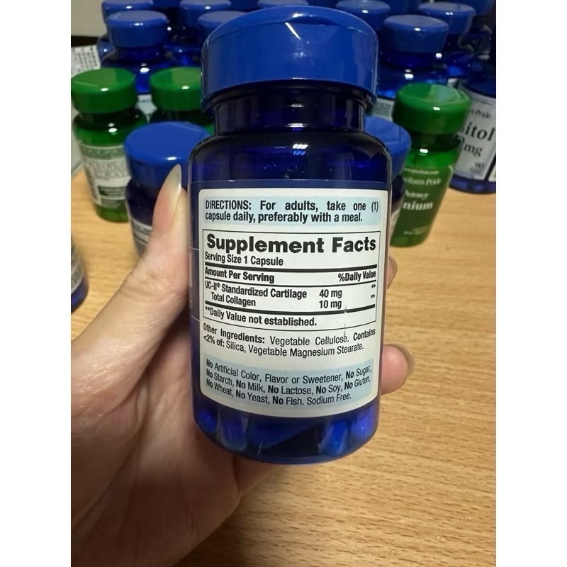 現貨Puritan＇s Pride 🇺🇸普麗普萊💜UC-II® 40 毫克非變性II型活性膠原蛋白30粒-細節圖3
