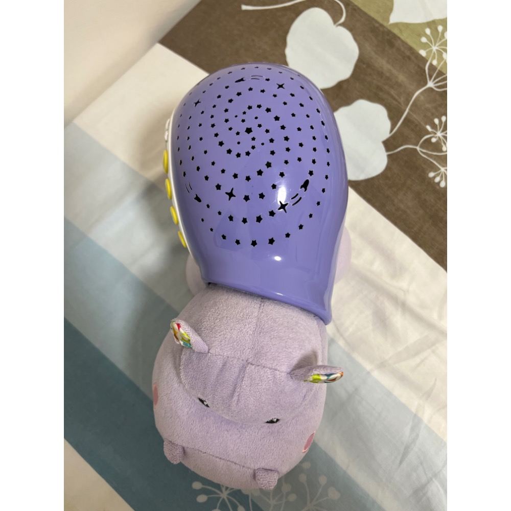 VTech 星空投影音樂安撫河馬｜夜燈 嬰兒哄睡 音樂盒-細節圖6