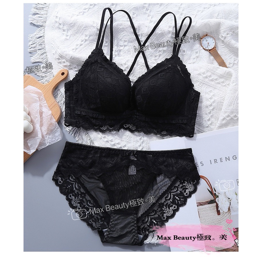 Max Beauty極致。美 特級厚3CM饅頭杯內衣 無鋼圈 小胸神器 低脊心 美背性感辣妹 爆乳 集中托高 蕾絲A27-細節圖7