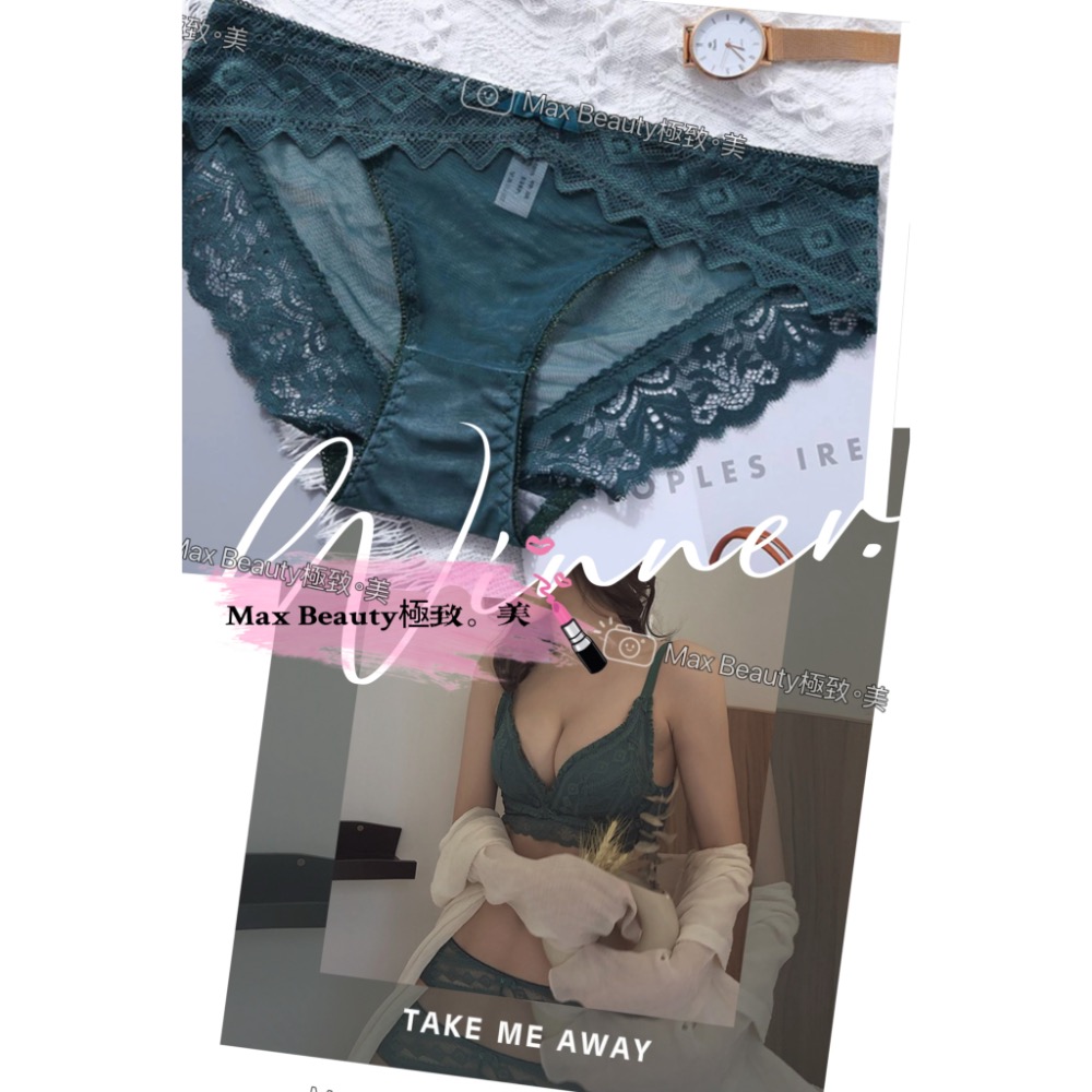 Max Beauty極致。美 「A27內褲」 法式浪漫蕾絲內褲 性感 微透膚 底襠舒適棉 透氣 不悶 柔軟蕾絲不勒A27-細節圖10