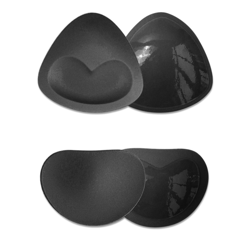 Max Beauty極致。美 自黏隱形爆乳水餃墊 自帶膠 比基尼 內衣 聚攏 胸墊 加厚 海綿 自帶膠 重複使用 A53-規格圖9