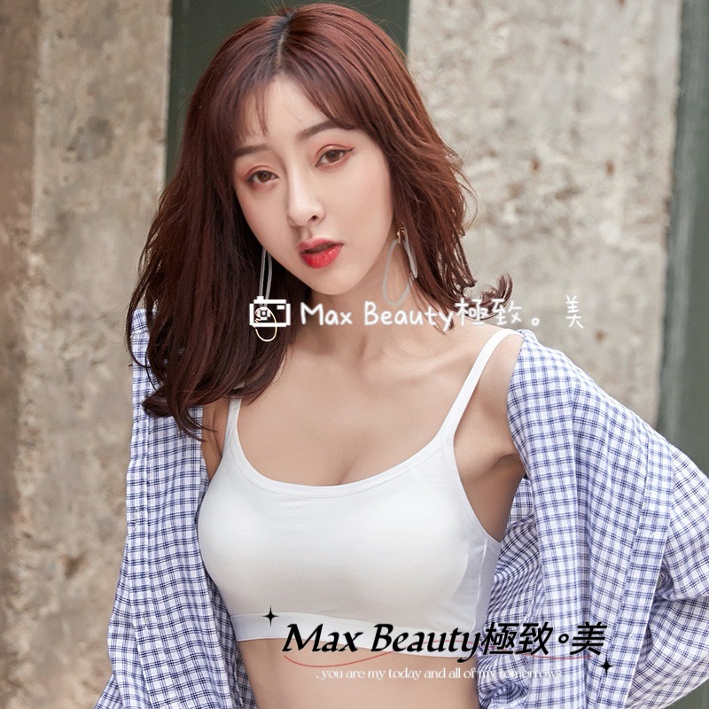 Max Beauty極致。美 莫代爾無鋼圈內衣 無痕 運動內衣 瑜伽內衣 手捧杯 一體成行 睡眠內衣 居家bra A43-規格圖9