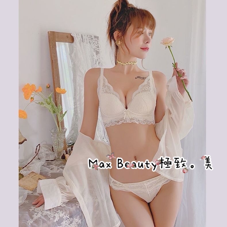 Max Beauty極致。美 專櫃級蛋糕蕾絲內衣 無鋼圈內衣 調整型內衣 爆乳內衣 厚杯內衣 小胸內衣 深V內衣 A15-細節圖8