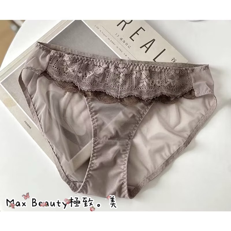 Max Beauty極致。美 「A15 內褲」蛋糕蕾絲抗菌棉內褲 低腰內褲 女性內褲 抗菌底襠 雙層棉 三角褲 女性內褲-規格圖11
