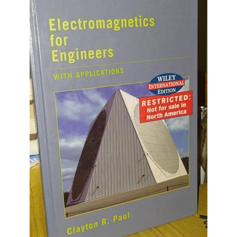 Electromagnetics For Engineering﻿ Paul 0471452459 有劃記@T5 二手書 - 無他二手書 - iOPEN Mall