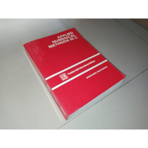 Applied Numerical Methods in C 0130343498 少數劃記 1993 @51 二手書 - 無他二手書 ...