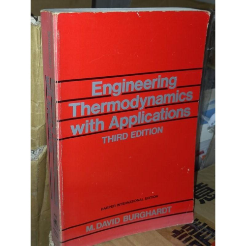 Engineering Thermodynamics 3/e 006350247X 少數劃記 1986 @i地3 二手書 - 無他二手書 ...