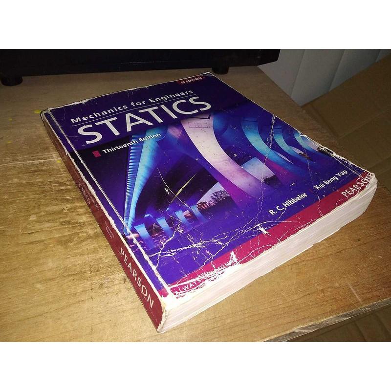 Static 13 二手書o ~Mechanics For Engineers Statics 13/e 9789810692605 劃記多 - 無他二手書 ...