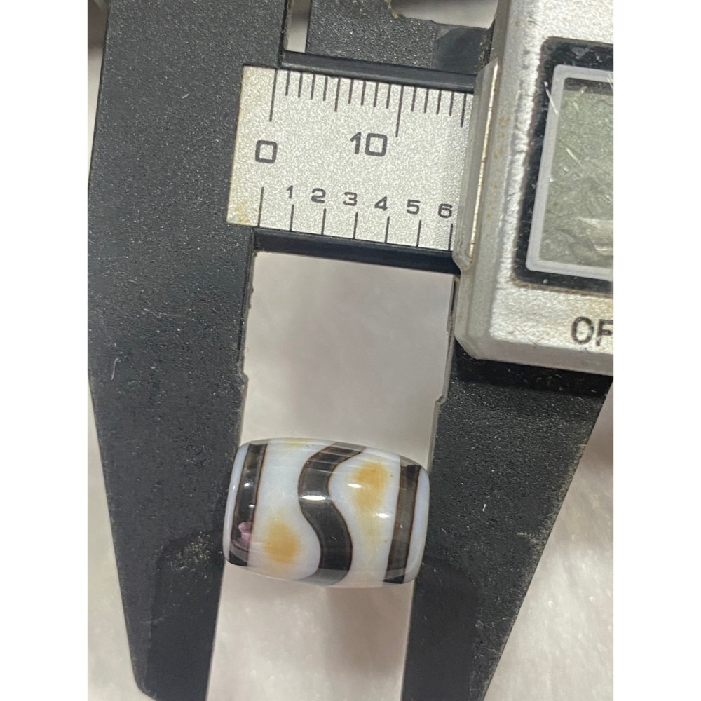 水紋天珠 包漿天珠 水紋帶財天珠 正宗西藏老天珠 至純天珠 量少稀有-細節圖7