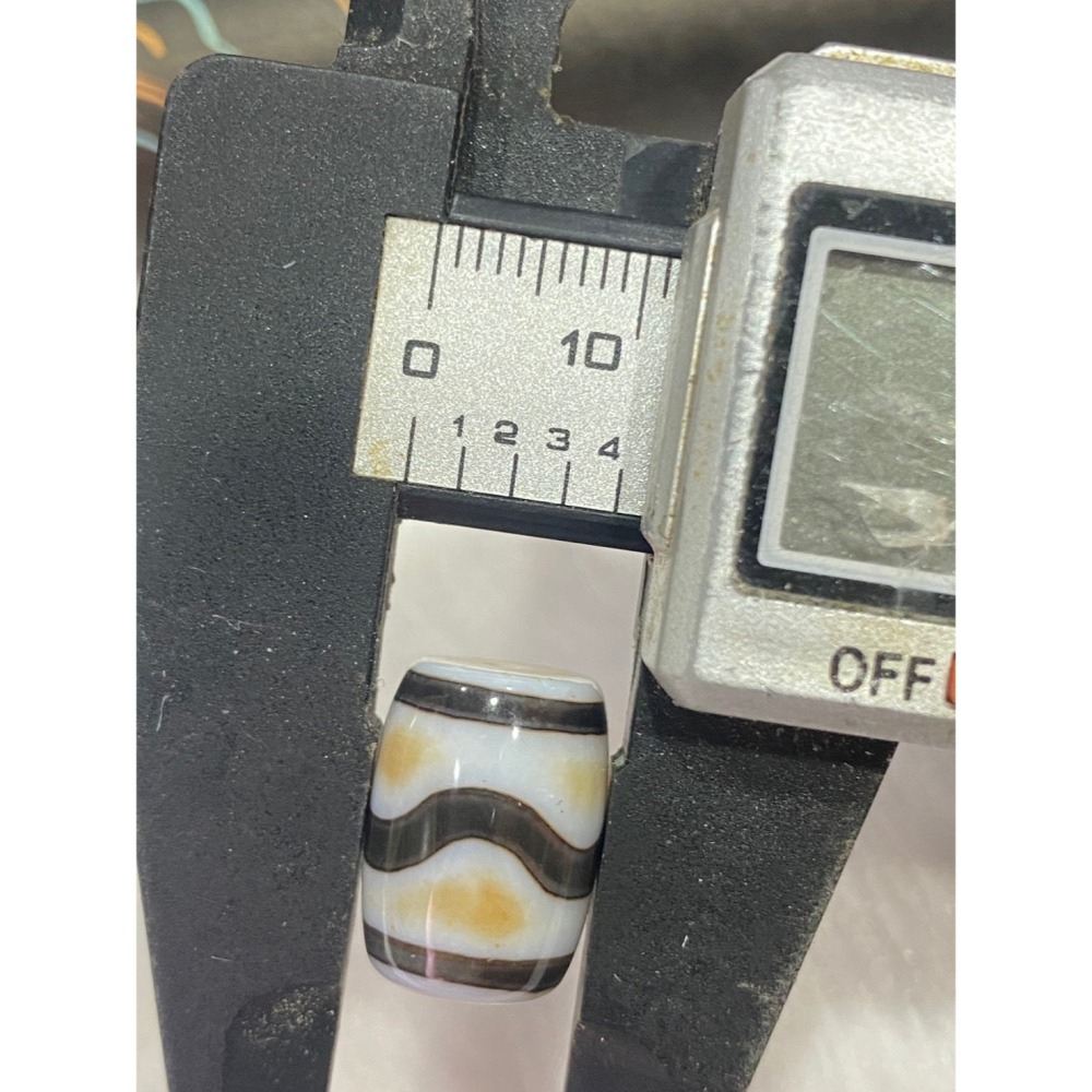 水紋天珠 包漿天珠 水紋帶財天珠 正宗西藏老天珠 至純天珠 量少稀有-細節圖8