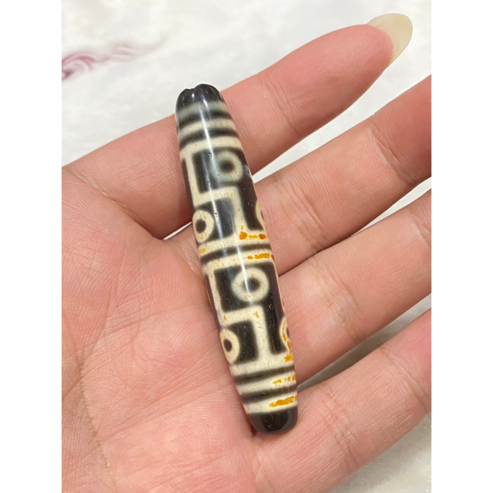 十二眼天珠正西藏至純天珠包漿天珠稀有十二眼帶硃砂- 琪鈺晶藝品行