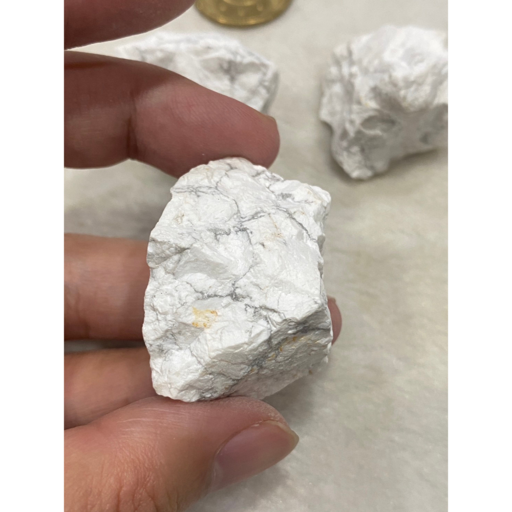 白松石 原礦 磁場強勁 天然原礦 非市售石灰製成 聚財之石，具吸引財富功效 眾多功效 內祥 - 琪鈺晶藝品行 - iOPEN Mall