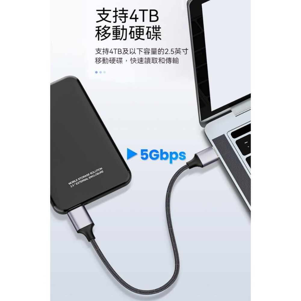 【硬碟傳輸線】 硬碟傳輸線 USB3.0 MICRO-B 5Gbps 高速Y型線 行動硬碟線 外接硬碟線 隨身硬碟線-細節圖6