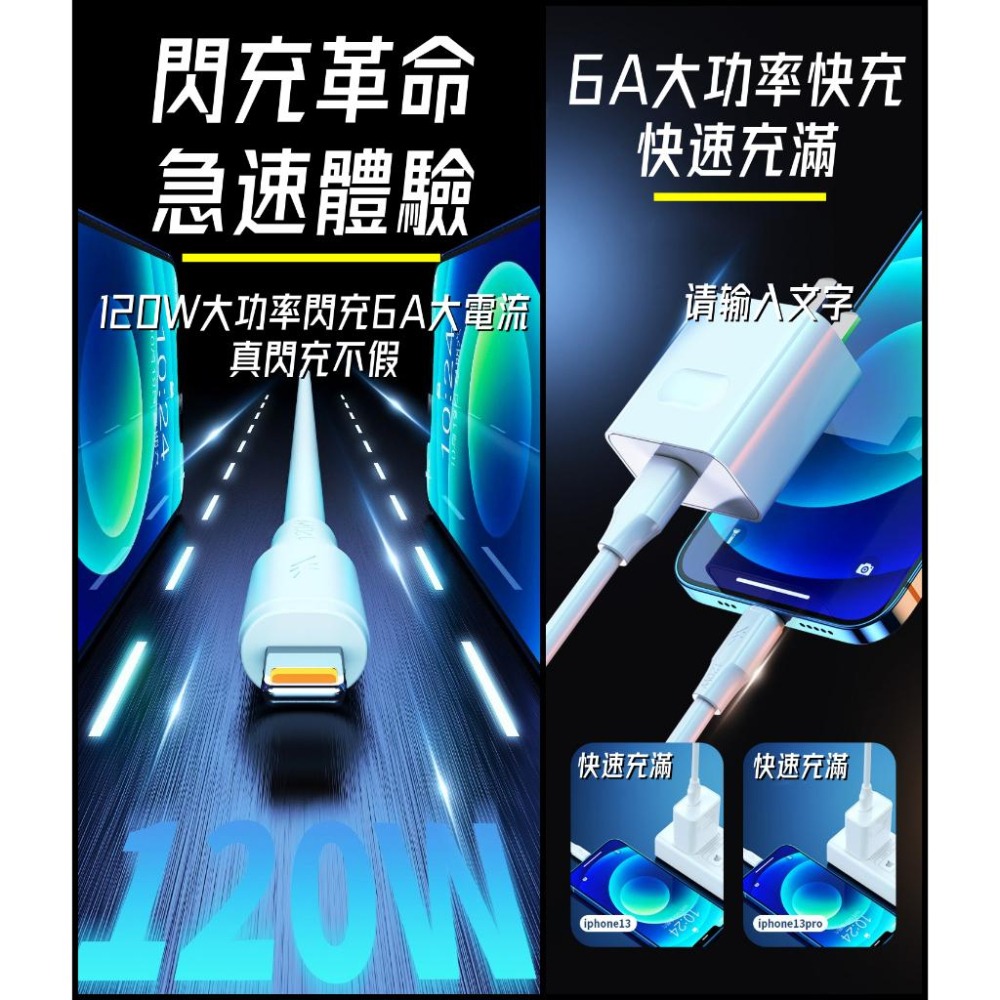 【熱銷現貨】 蘋果加粗充電線 iPhone充電線 快充線 數據線 充電線 傳輸線 快充線 Lightning充電線-細節圖3