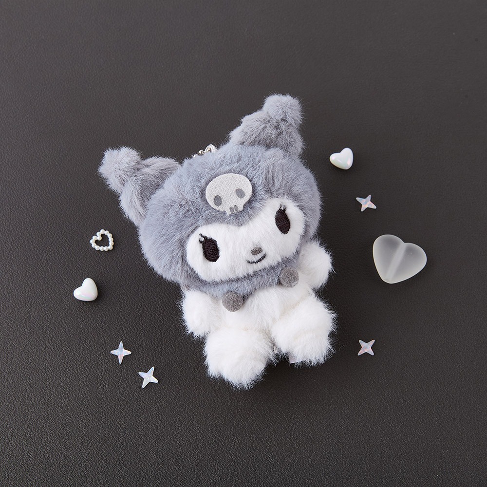 【現貨】💖韓國 Sanrio 三麗鷗 美樂蒂 大耳狗 酷洛米 帕恰狗 銀色世界秋冬款娃娃吊飾 鑰匙圈-規格圖4