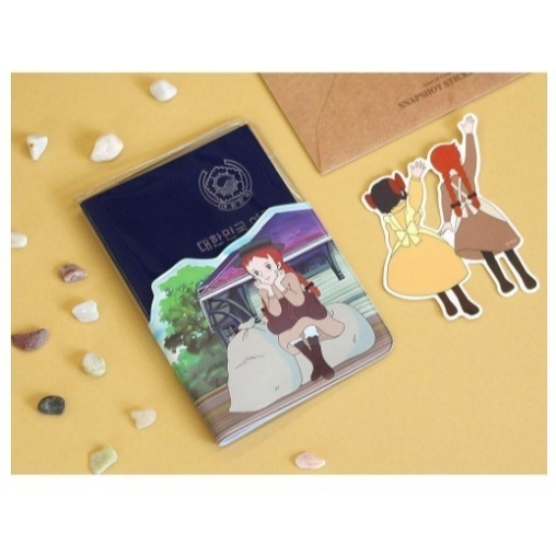 【預購】韓國 Anne of green gables 紅髮安妮😊PVC護照套/機票.卡片收納夾-細節圖9