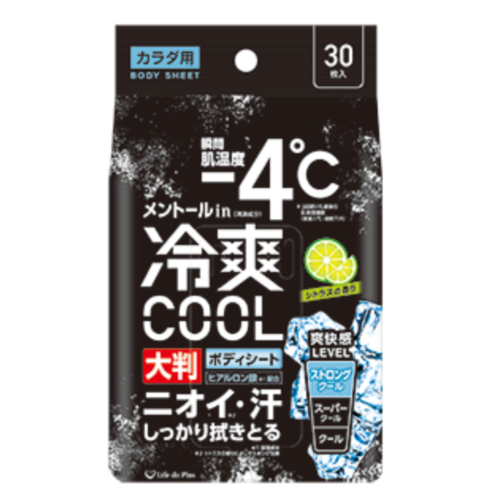 -4度 涼感體用濕紙巾