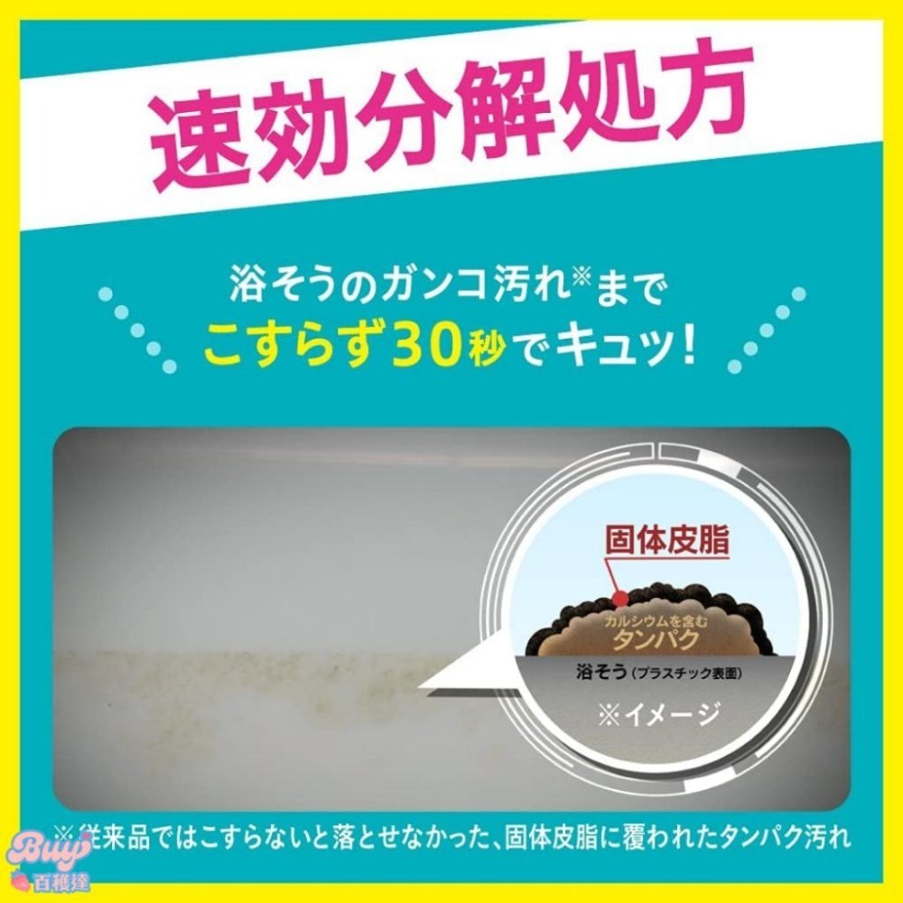 【百貨達雜貨舖】KAO花王 air jet 浴室用除菌EX 連射清潔噴霧 浴廁清潔噴霧 日本魔術靈 浴室清潔劑 浴缸清潔-細節圖3